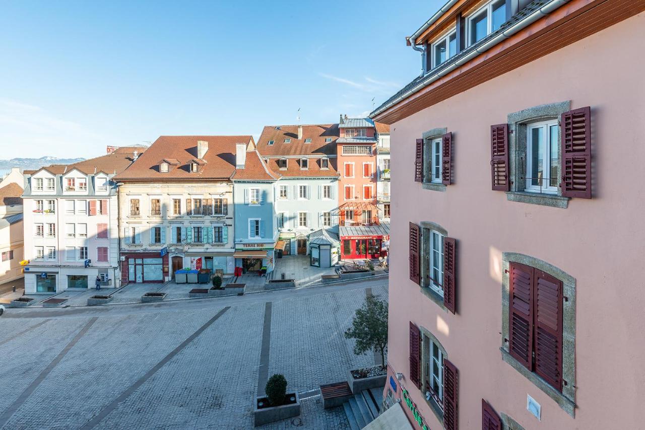 Apartmán Au Rythme Du Lac Évian-les-Bains Exteriér fotografie