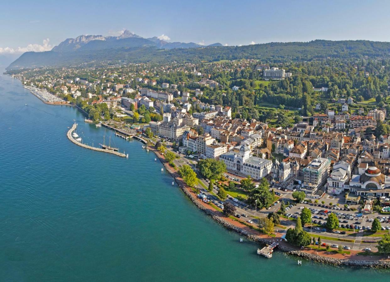 Apartmán Au Rythme Du Lac Évian-les-Bains Exteriér fotografie